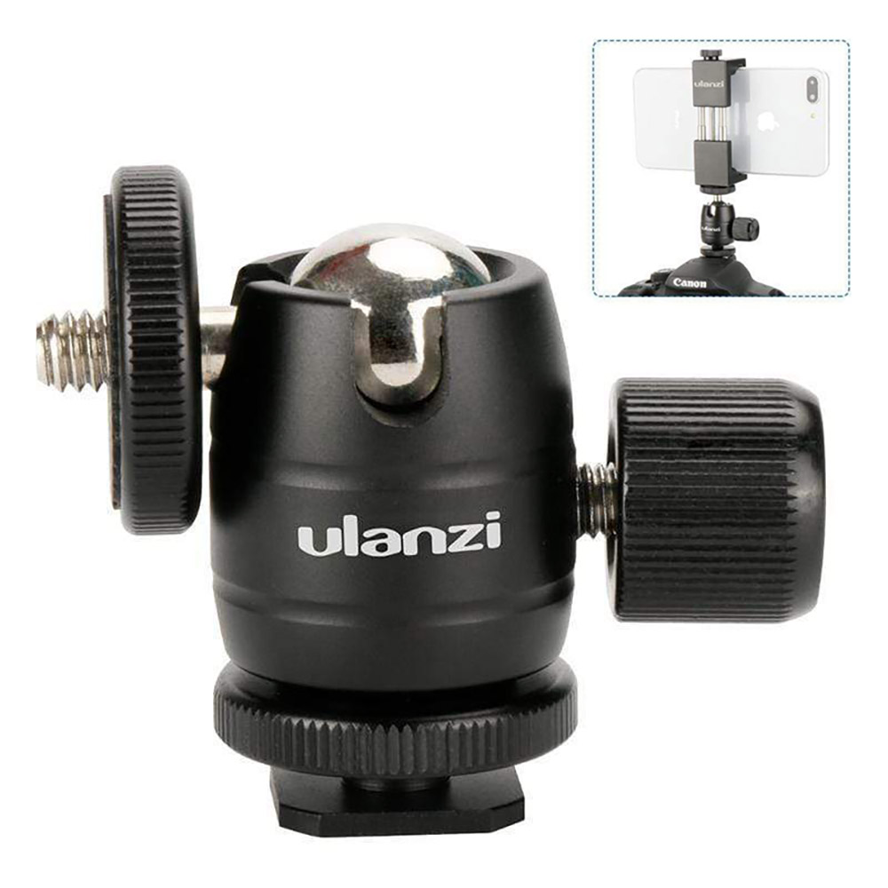 0896 Ulanzi U-30 Top Kafa (Ball Head) Tripod Başlığı (4)