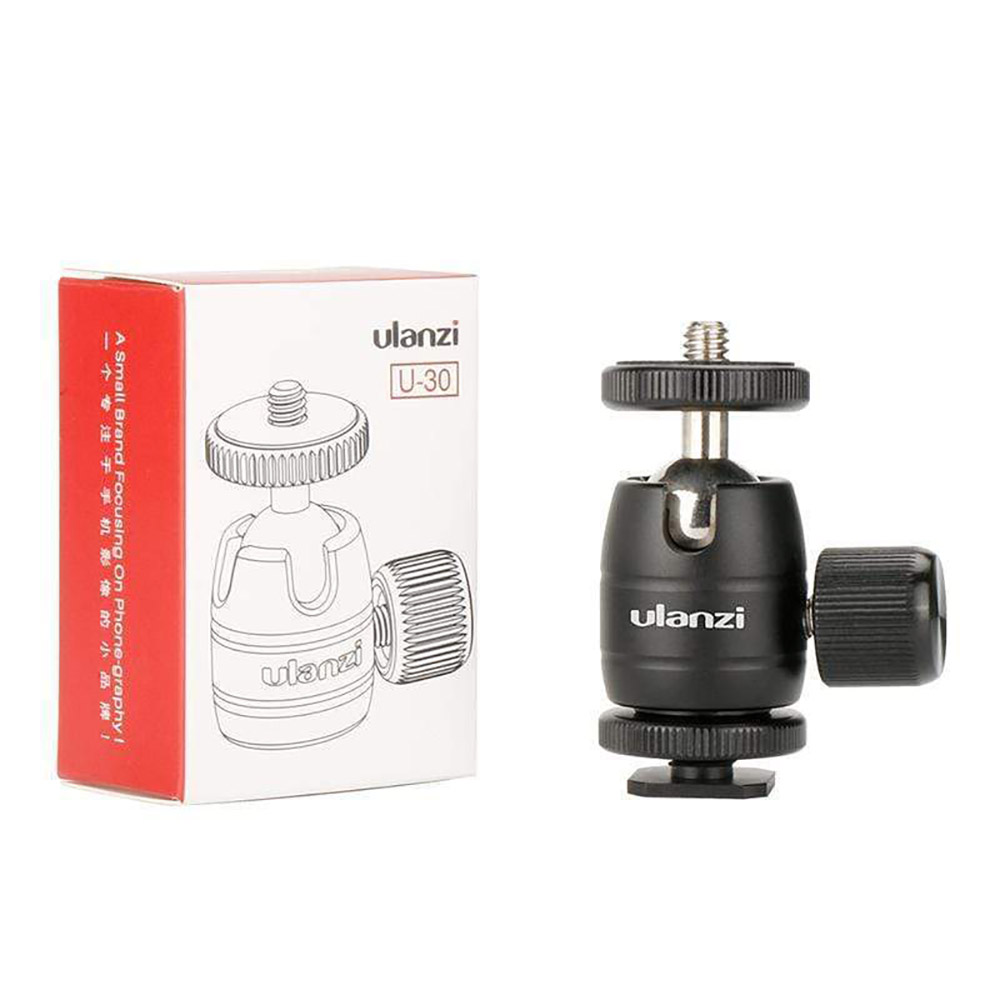 0896 Ulanzi U-30 Top Kafa (Ball Head) Tripod Başlığı (8)