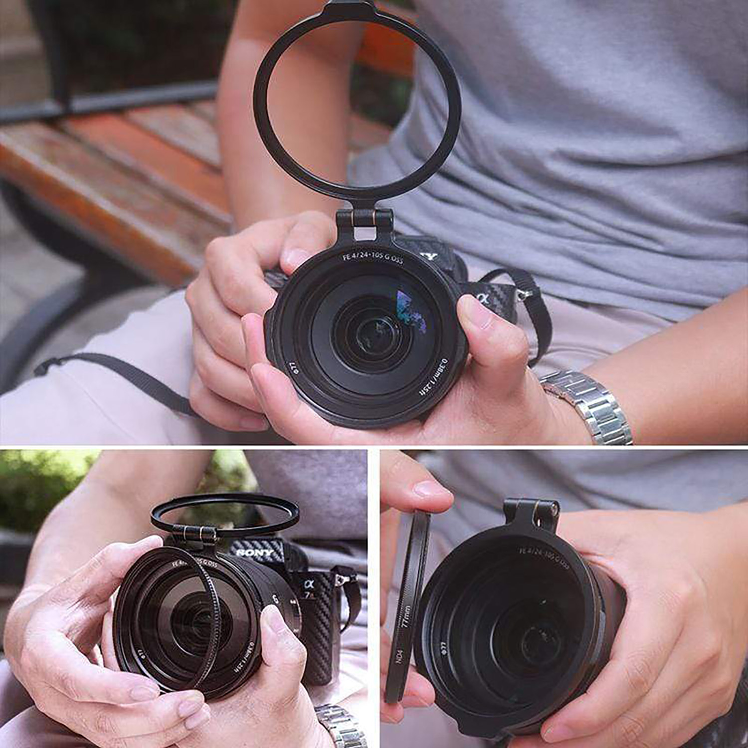 1565 UURig R-49 Hızlı Filtre Takma Aparatı 49mm (5)