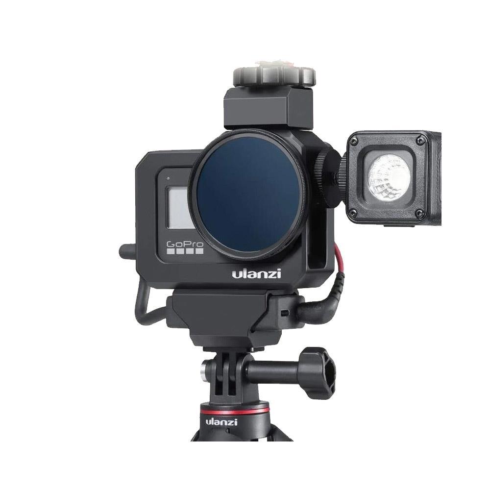 1761 Ulanzi G8-5 Gopro Hero 8 Vlog Case Metal Çerçeve (7)
