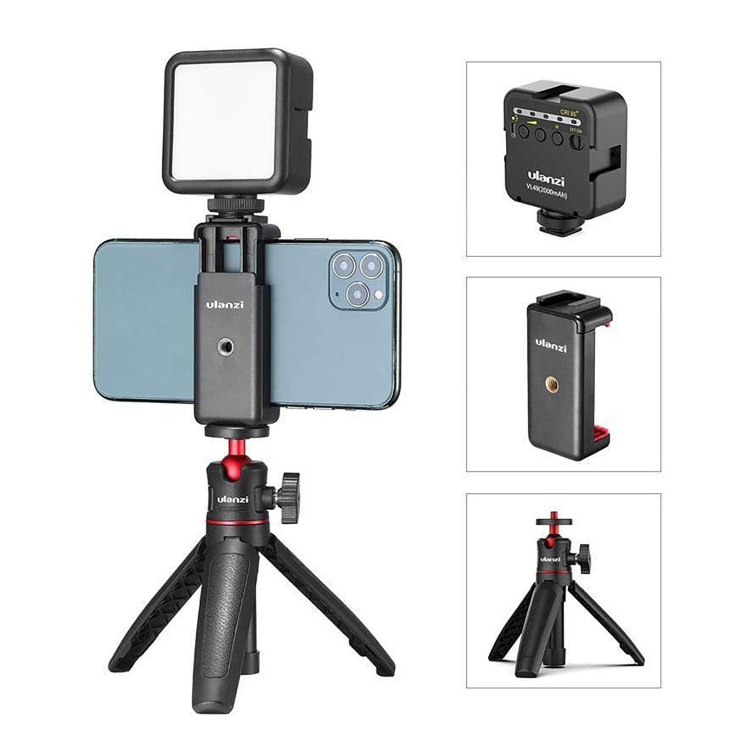 2062 Ulanzi ST-07 Mobil Video Vlog Kit 4 (2)