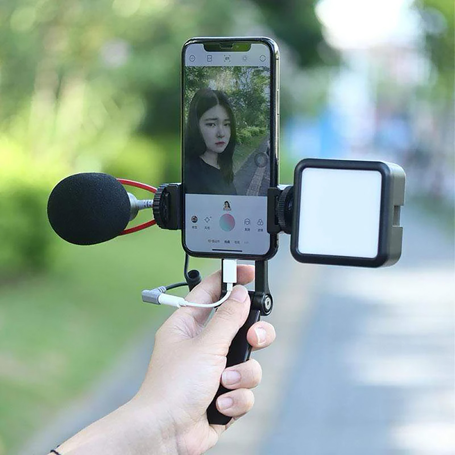 2122 Ulanzi ST-16 Yatay Ve Dikey Metal Telefon Standı (5)