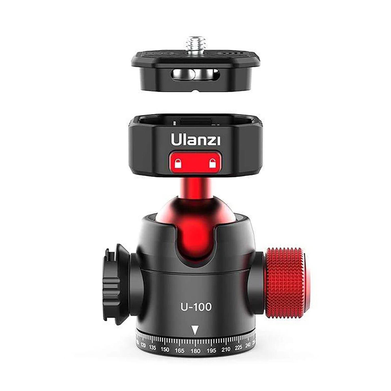 2305 Ulanzi U-100 Pratik Ball Head Tripod Kafa (4)