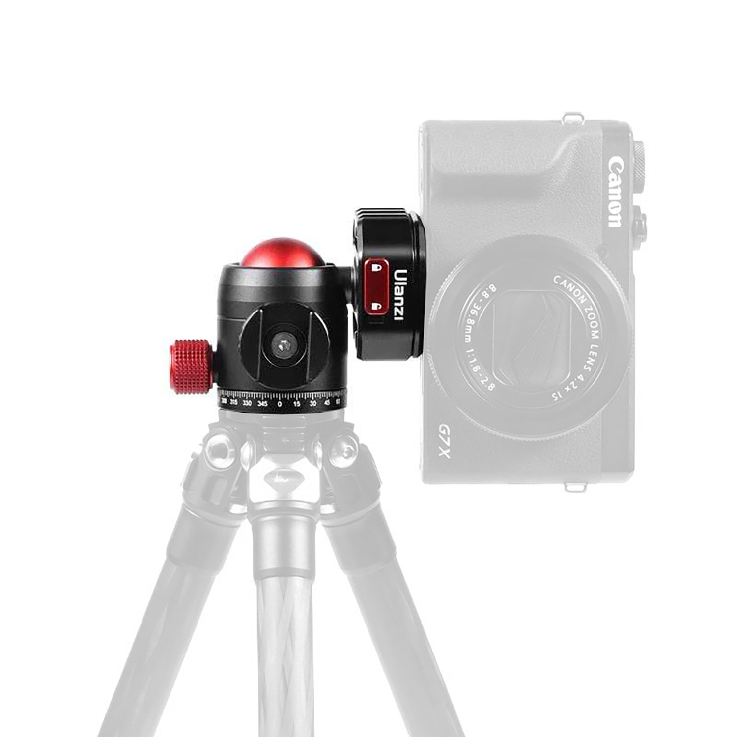 2305 Ulanzi U-100 Pratik Ball Head Tripod Kafa (5)