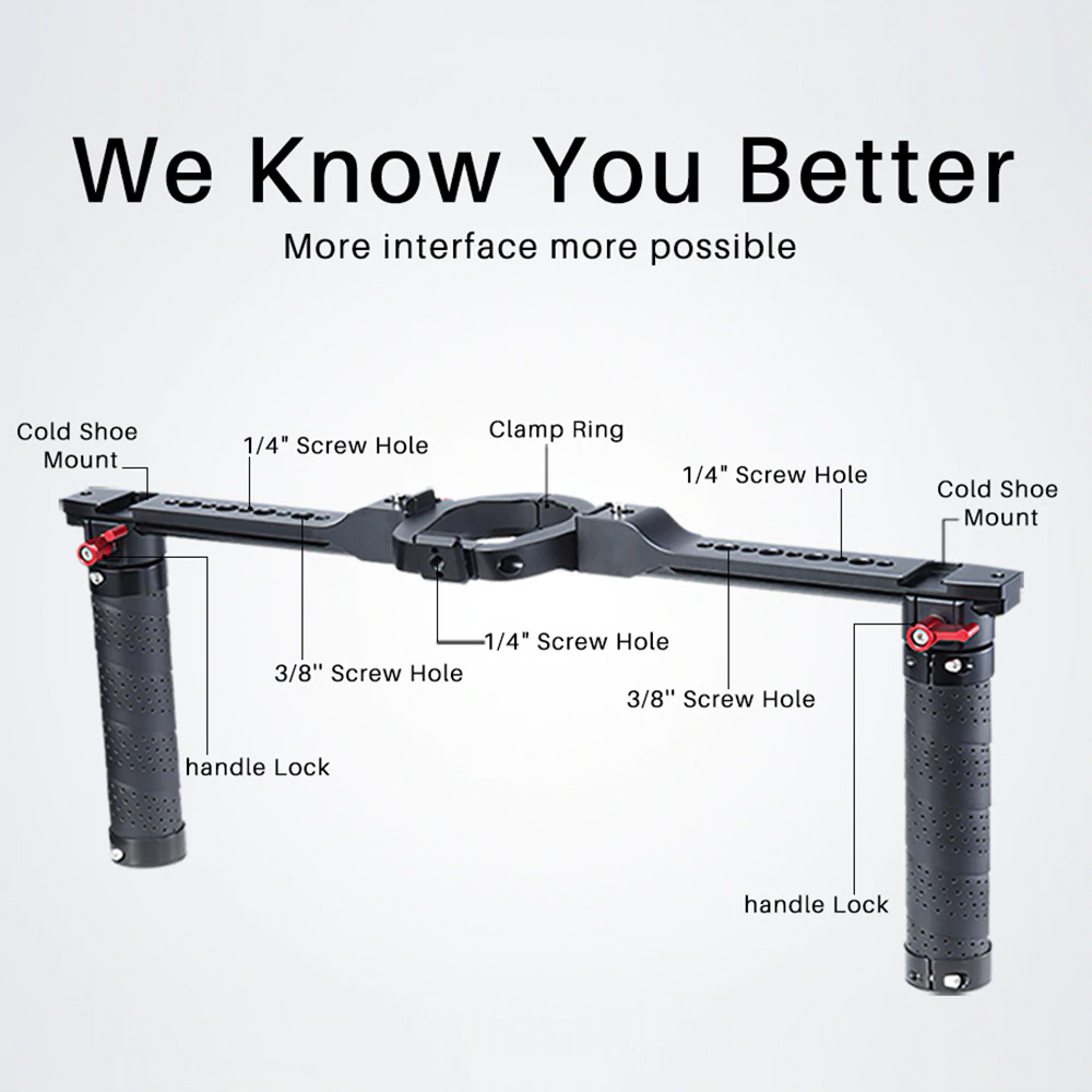 UURig DH13 Dji Ronin S SC Dual Handle Grip (3)
