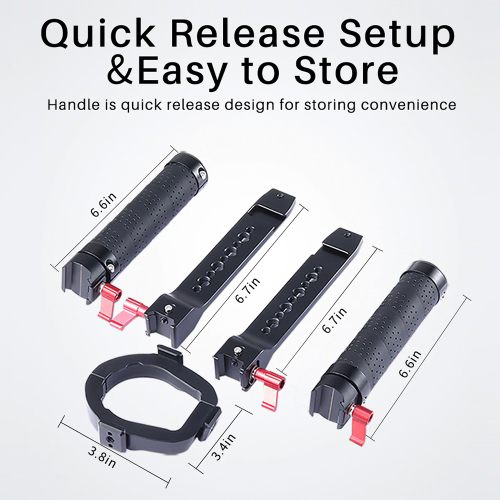 UURig DH13 Dji Ronin S SC Dual Handle Grip (4)