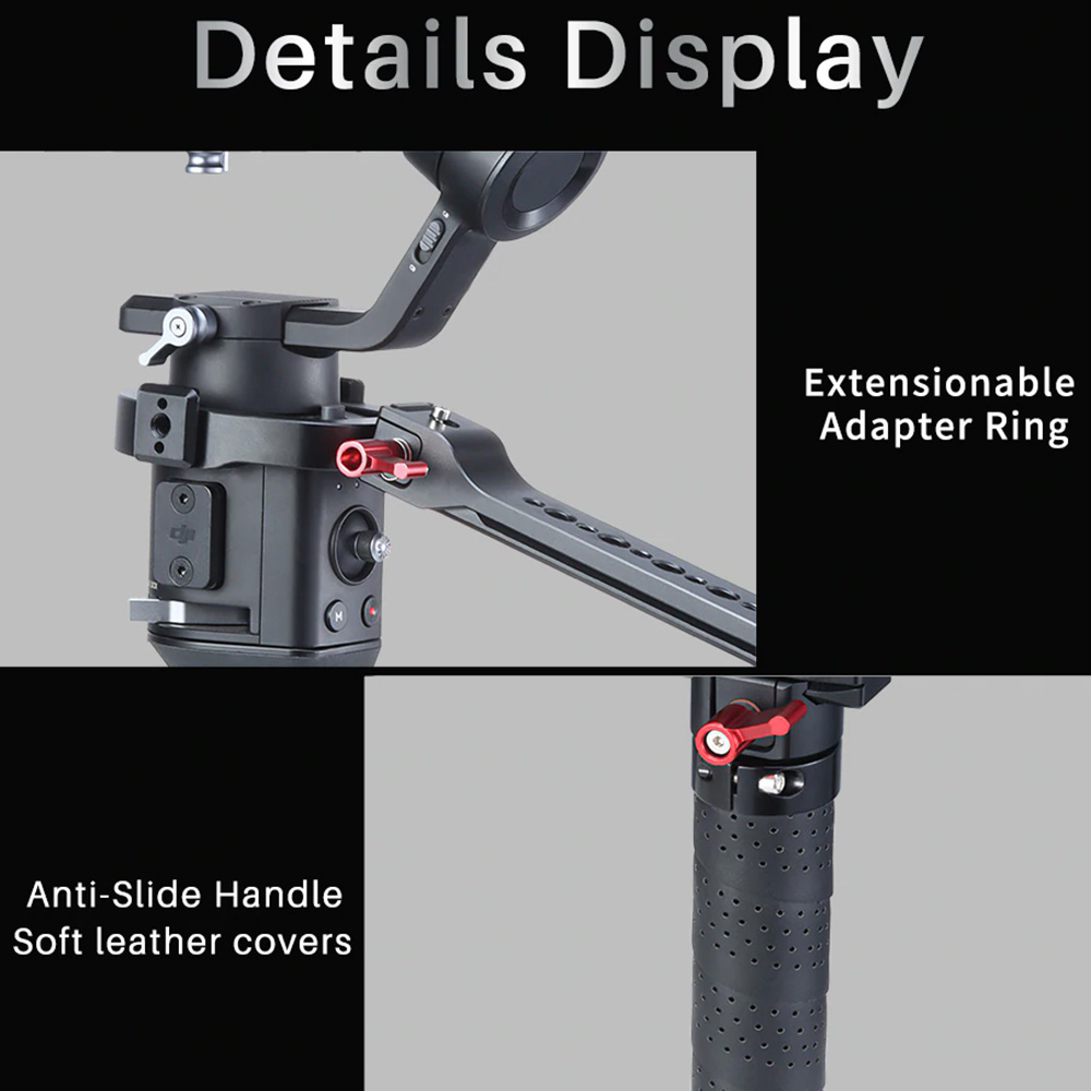 UURig DH13 Dji Ronin S SC Dual Handle Grip (8)