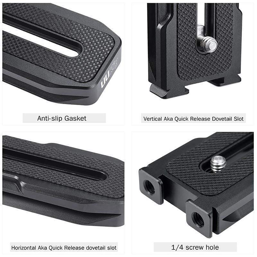 UURig R020 Arca-Swiss Quick Release Plate (4)