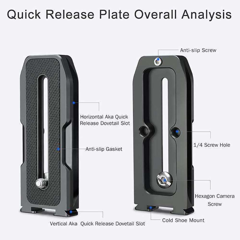 UURig R020 Arca-Swiss Quick Release Plate (7)