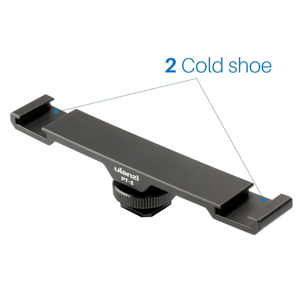 V20 Ulanzi PT-2 İkili Hot Shoe Bağlantı Çoğaltıcı (6)