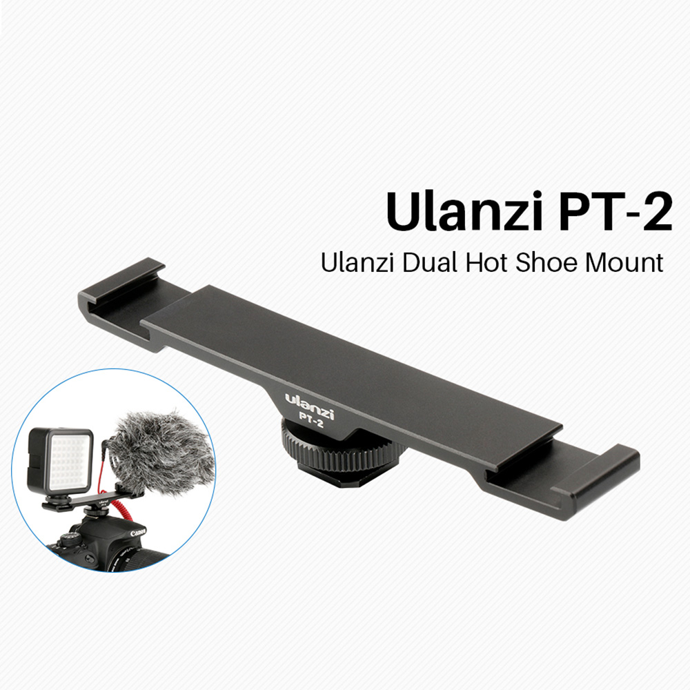 V20 Ulanzi PT-2 İkili Hot Shoe Bağlantı Çoğaltıcı (7)